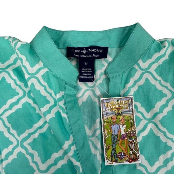 Cape Madras Medium Geometric Print Tunic - Picture 3 of 6